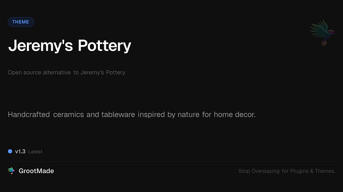 Jeremy's Pottery