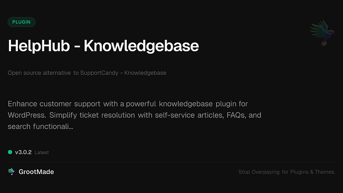 HelpHub - Knowledgebase