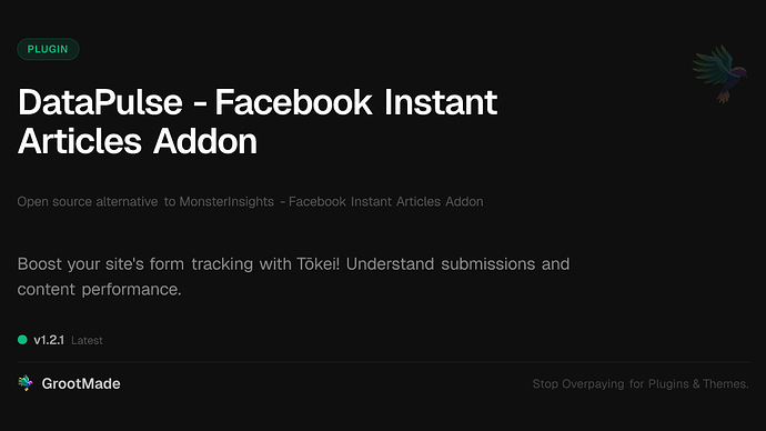DataPulse - Facebook Instant Articles Addon