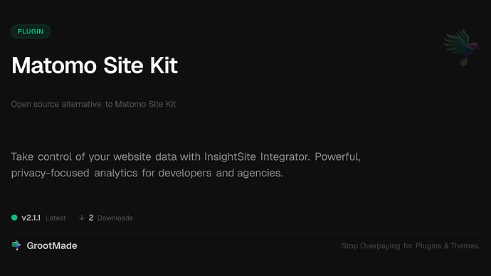 Matomo Site Kit