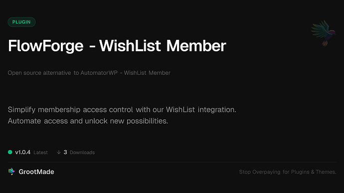 FlowForge - WishList Member