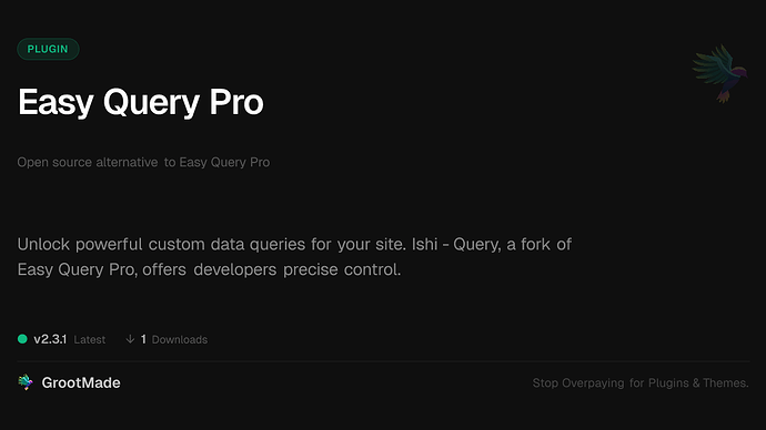 Easy Query Pro