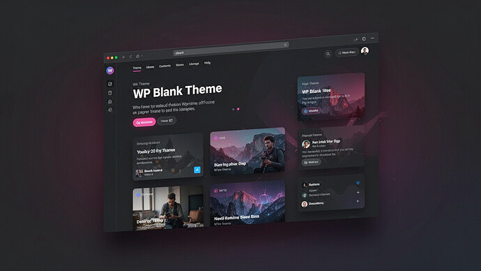 WP Blank Theme