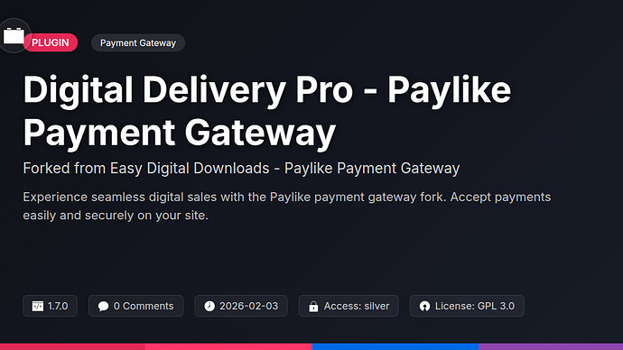 Awesome Downloads - Paylike Payment Gateway