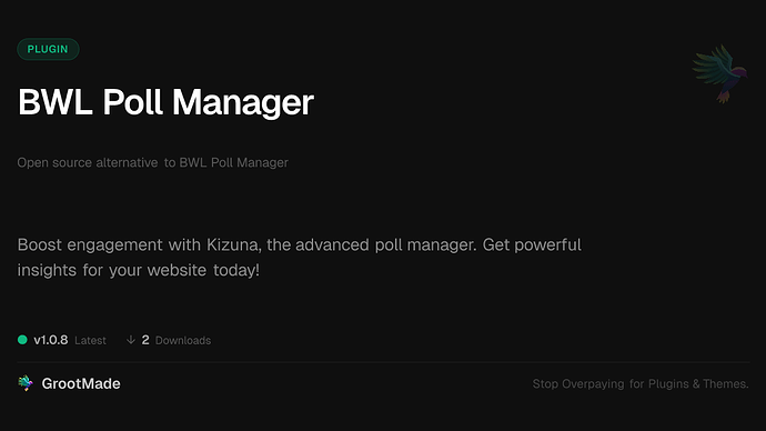 BWL Poll Manager