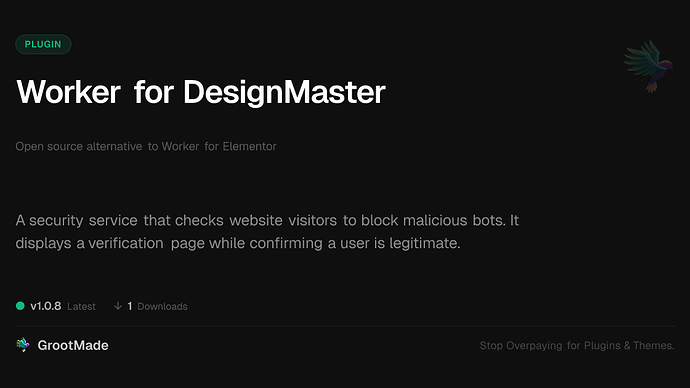 Worker for DesignMaster