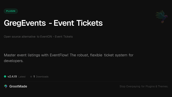 GregEvents - Event Tickets