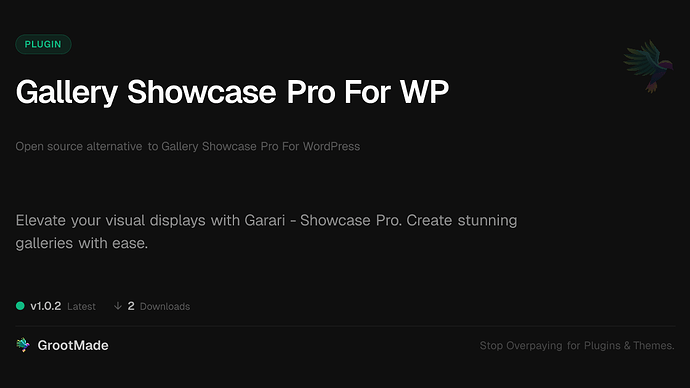 Gallery Showcase Pro For WP