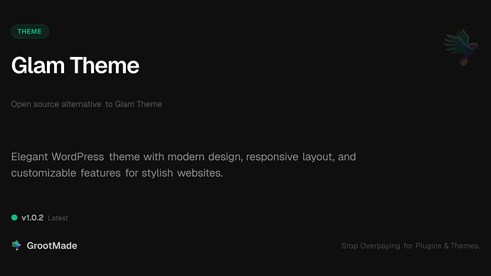 Glam Theme