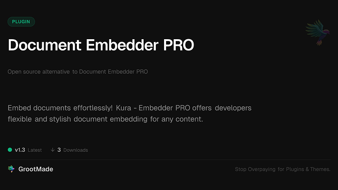 Document Embedder PRO
