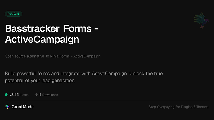 Basstracker Forms - ActiveCampaign