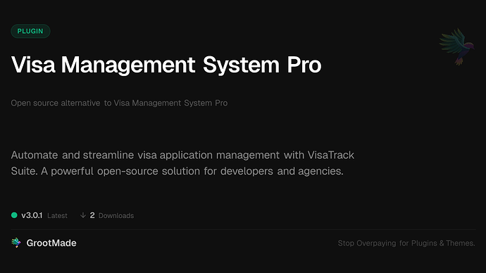 Visa Management System Pro
