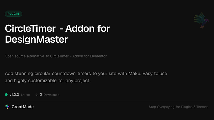 CircleTimer - Addon for DesignMaster
