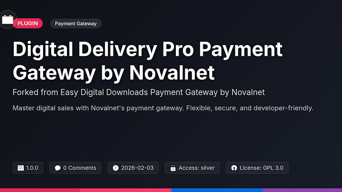 Awesome Downloads Payment Gateway by Novalnet