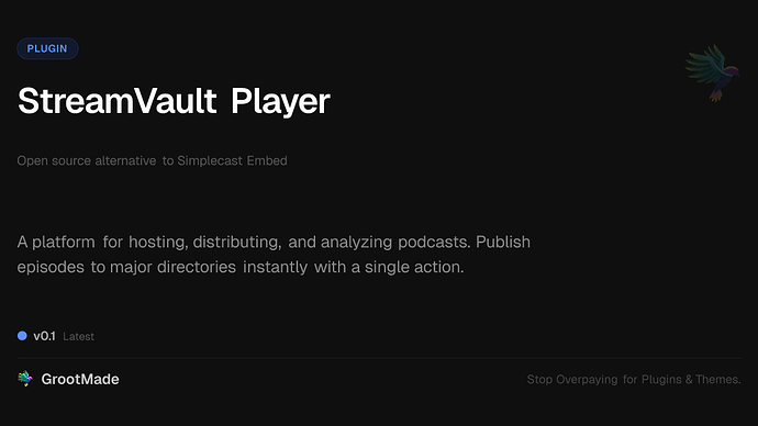 StreamVault Player
