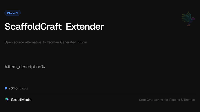 ScaffoldCraft Extender