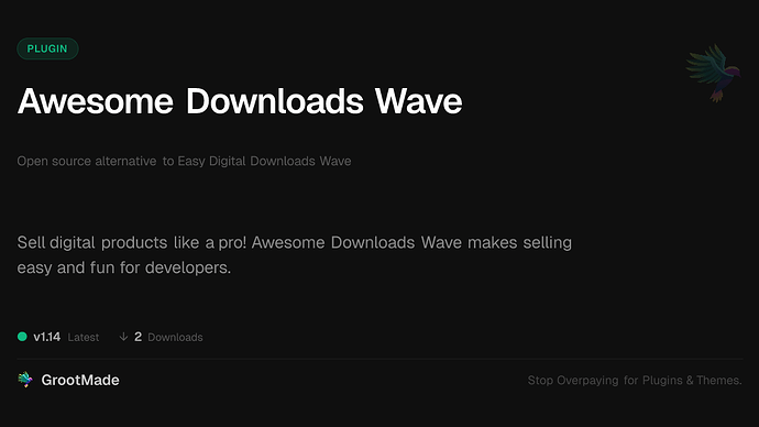 Awesome Downloads Wave
