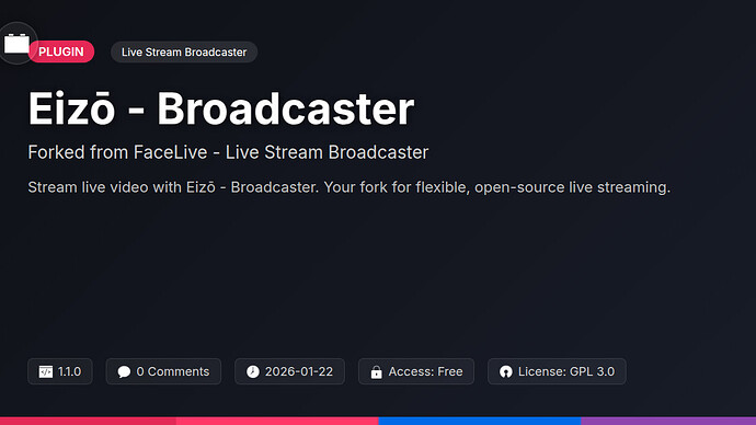 FaceLive - Live Stream Broadcaster