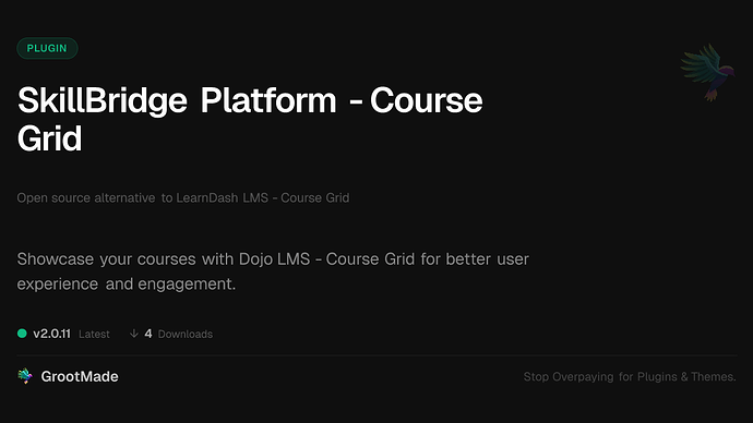 SkillBridge Platform - Course Grid