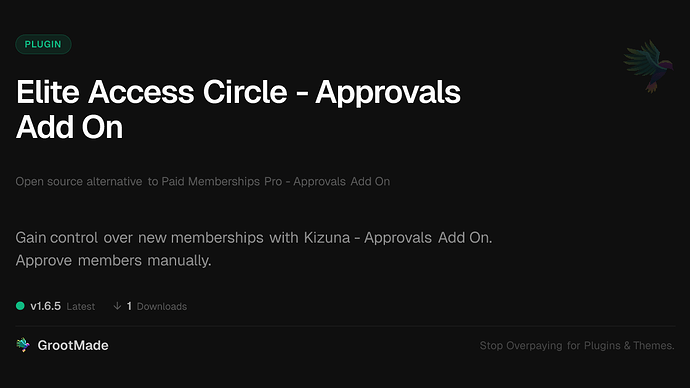 Elite Access Circle - Approvals Add On
