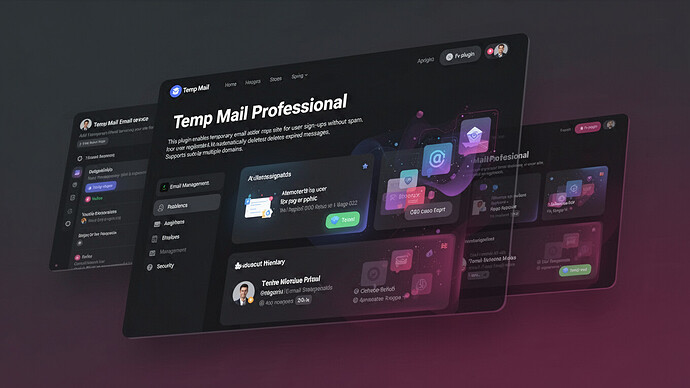 Temp Mail Professional