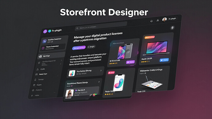 Storefront Designer