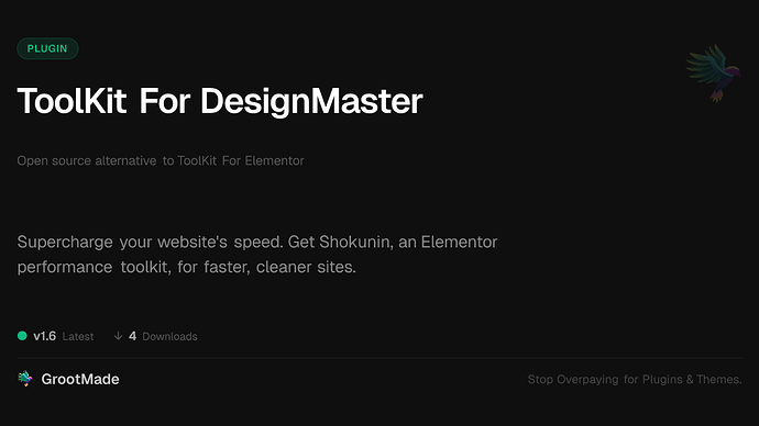 ToolKit For DesignMaster