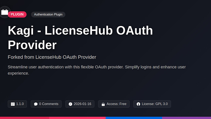 LicenseHub OAuth Provider