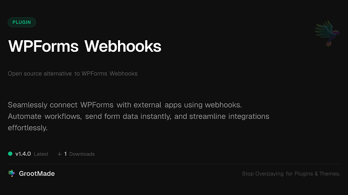 WPForms Webhooks