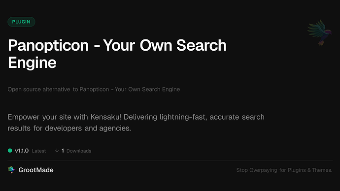 Panopticon - Your Own Search Engine