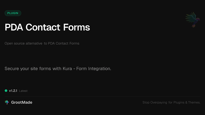 PDA Contact Forms