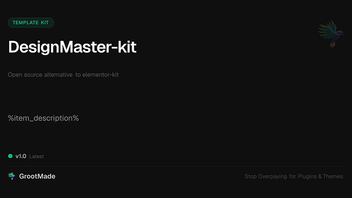 DesignMaster-kit