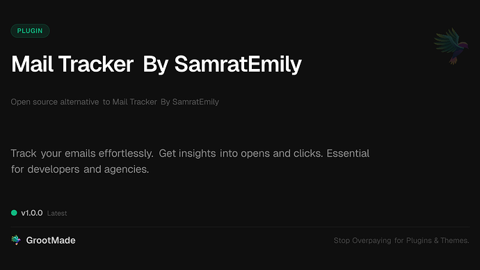 Mail Tracker By SamratEmily