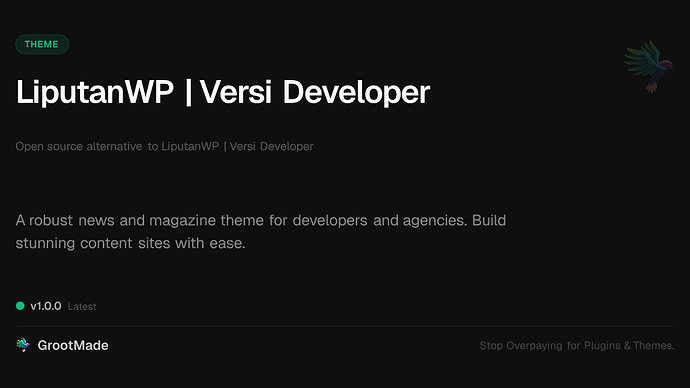 LiputanWP | Versi Developer