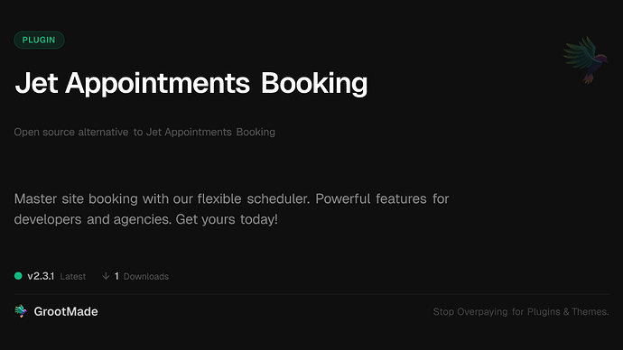 Jet Appointments Booking