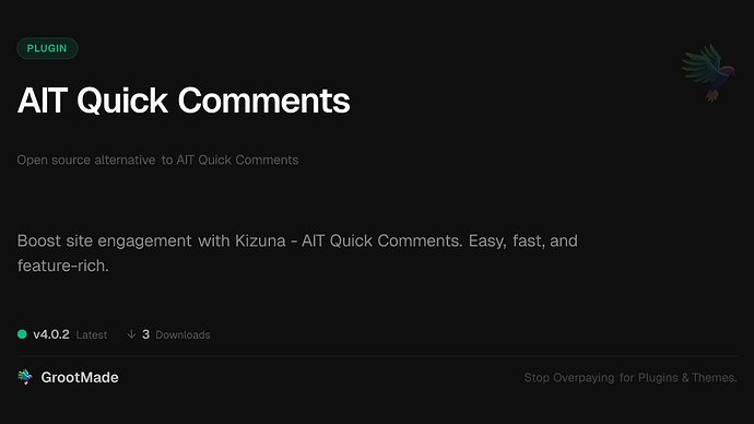 AIT Quick Comments