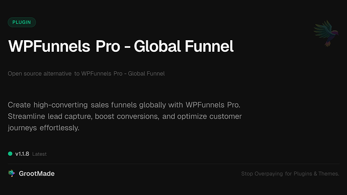 WPFunnels Pro - Global Funnel