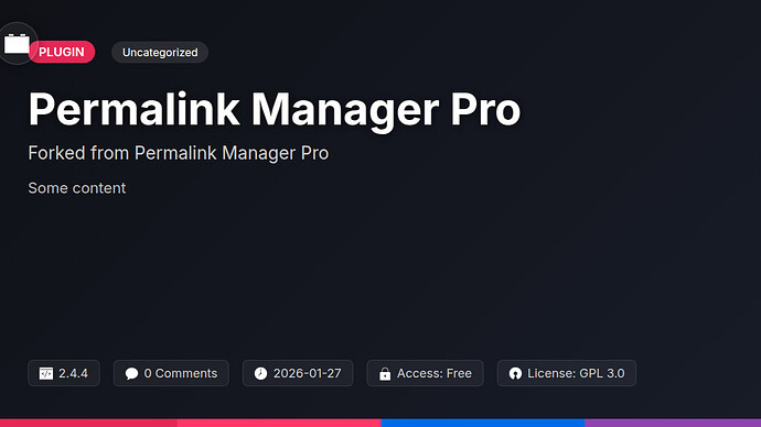 Permalink Manager Pro