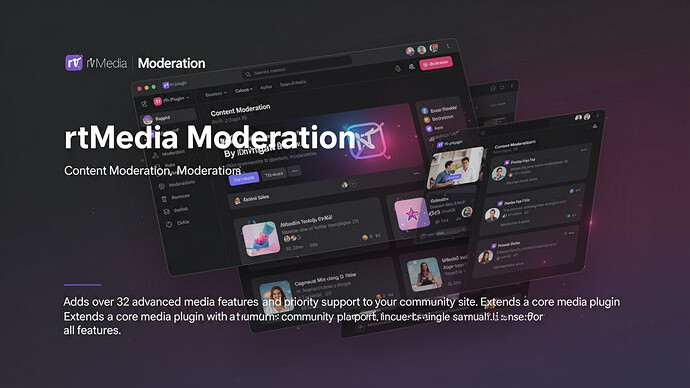rtMedia Moderation