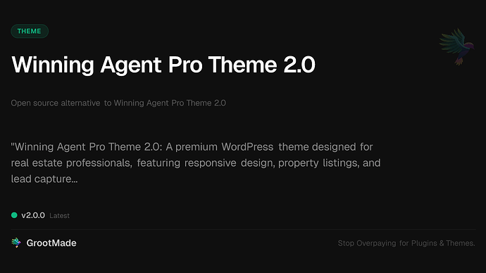 Winning Agent Pro Theme 2.0