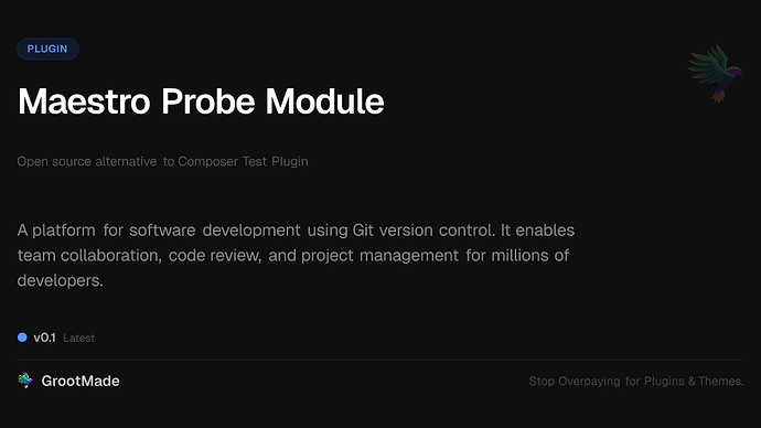 Maestro Probe Module