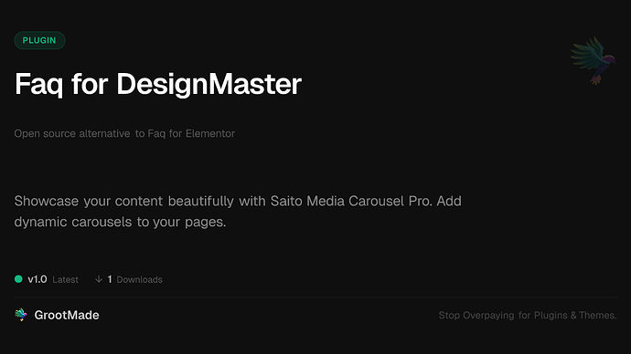 Faq for DesignMaster
