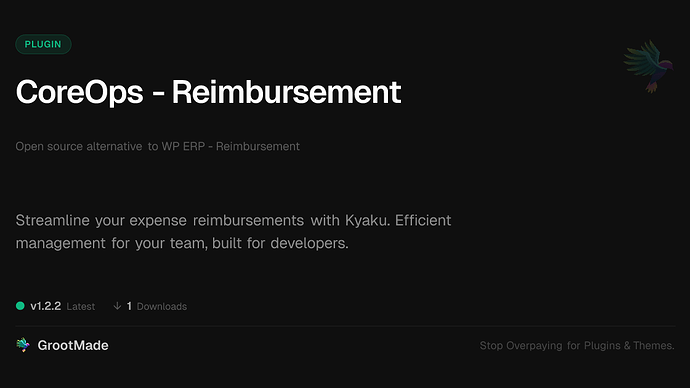 CoreOps - Reimbursement