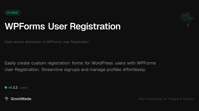 WPForms User Registration