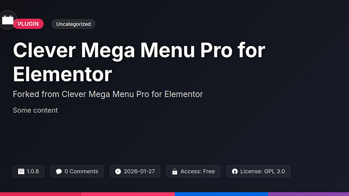 Clever Mega Menu Pro for DesignMaster