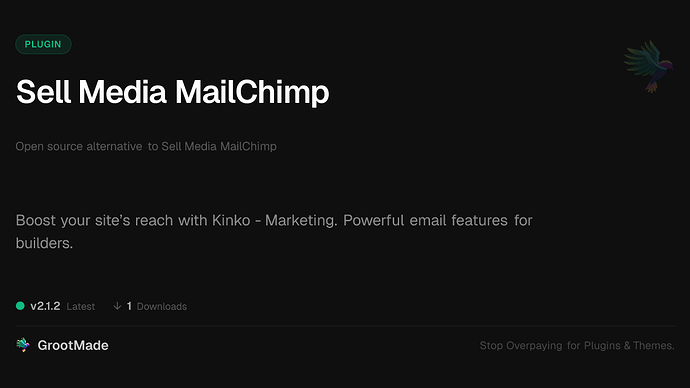 Sell Media MailChimp
