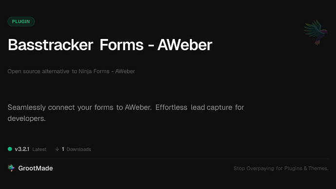 Basstracker Forms - AWeber