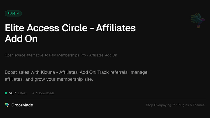 Elite Access Circle - Affiliates Add On