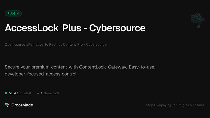 AccessLock Plus - Cybersource