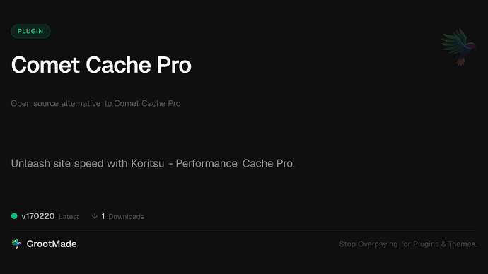 Comet Cache Pro